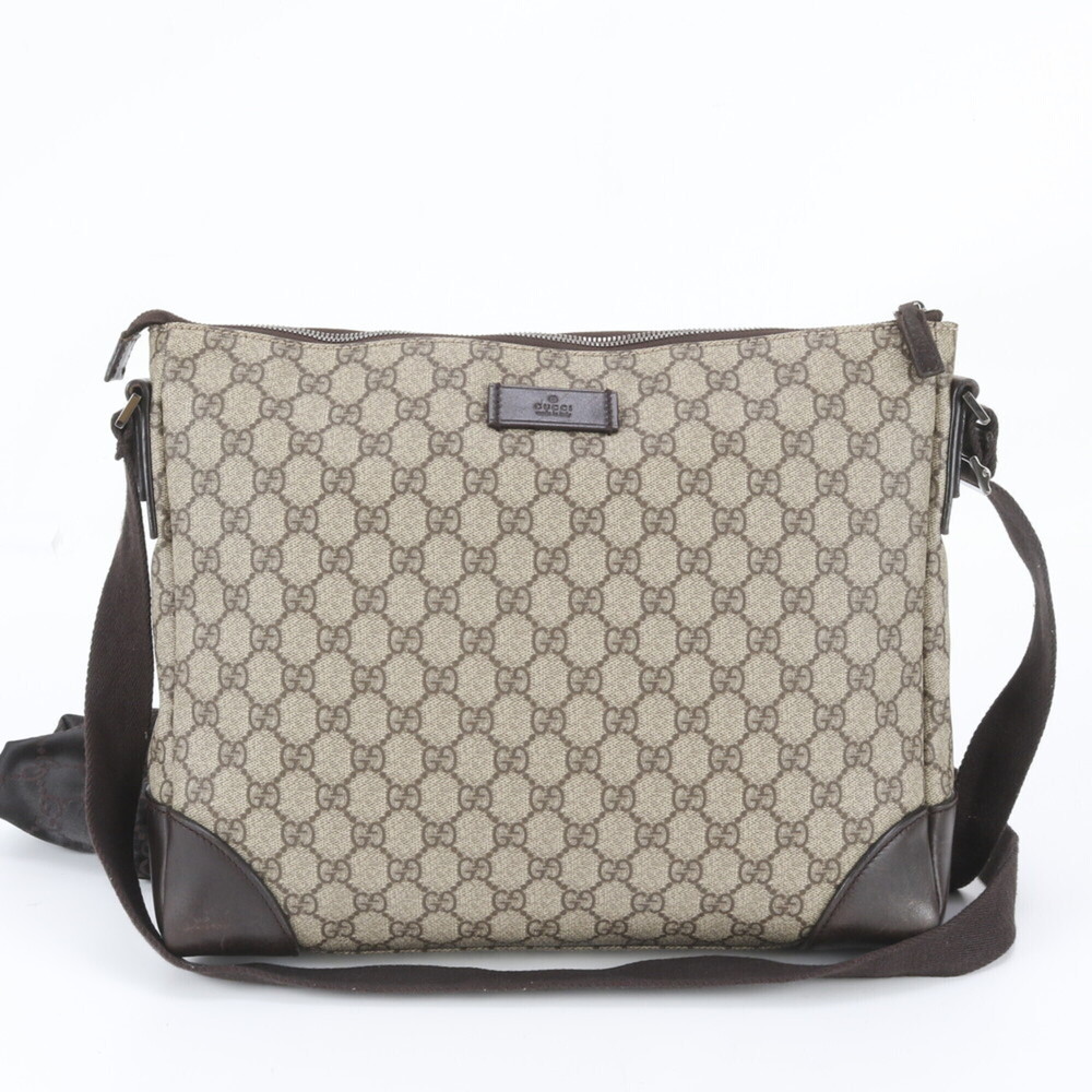 Gucci GG Supreme 110054 Leather Shoulder Bag Messenger for Men
